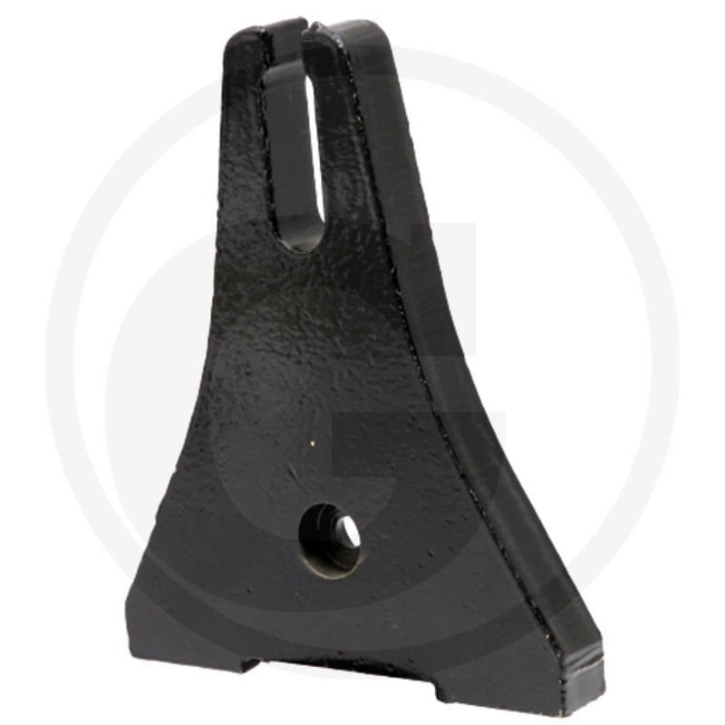 Boden Gleitplatte 17cm Borstahl